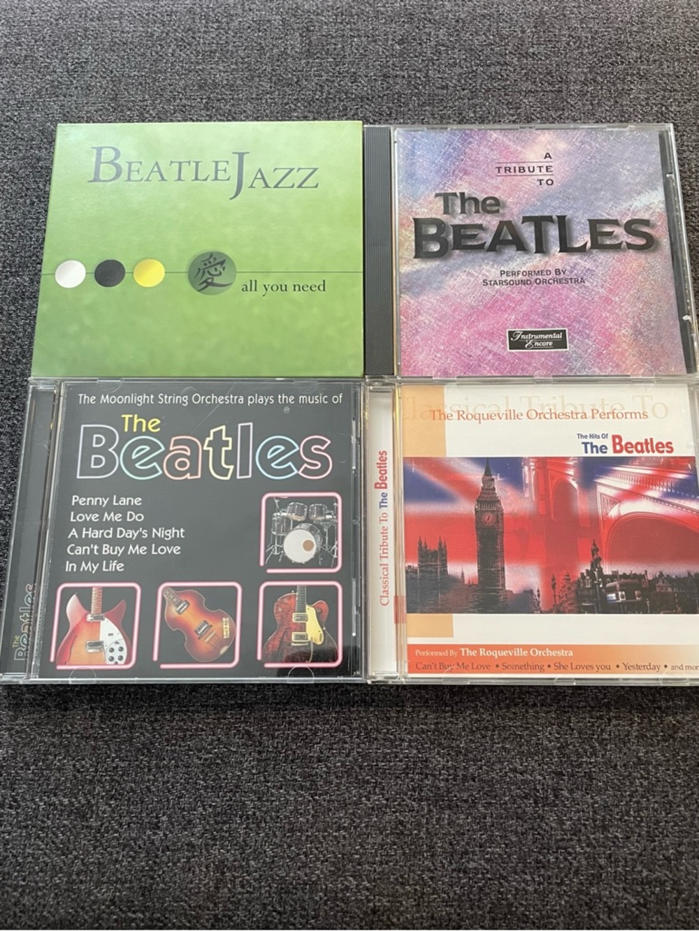 Beatles Tribute CD Lot Jazz and Orchestral